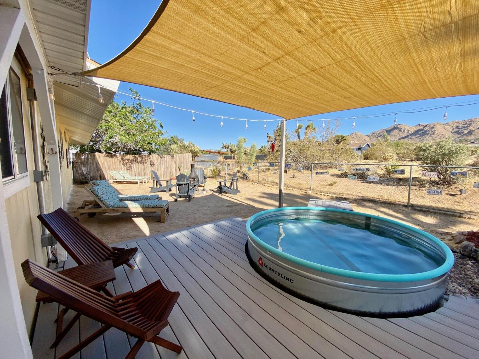 Float Pool, Hot Tub, Sauna, Views, Telescope-Skywatchers Haven Джошуа-Три Экстерьер фото