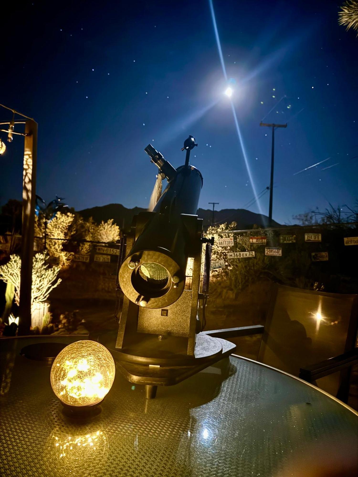 Float Pool, Hot Tub, Sauna, Views, Telescope-Skywatchers Haven Джошуа-Три Экстерьер фото